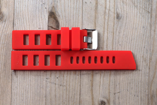 Red Rubber Strap