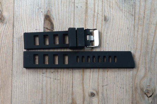 Black Rubber Strap