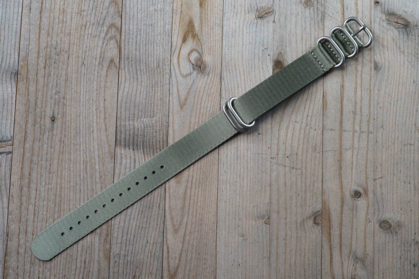 Premium Gray Military style strap