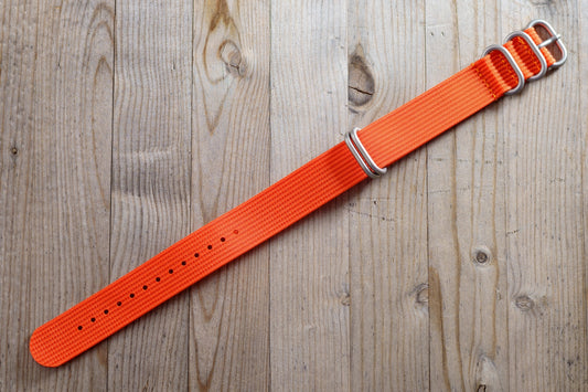 Orange Military style strap