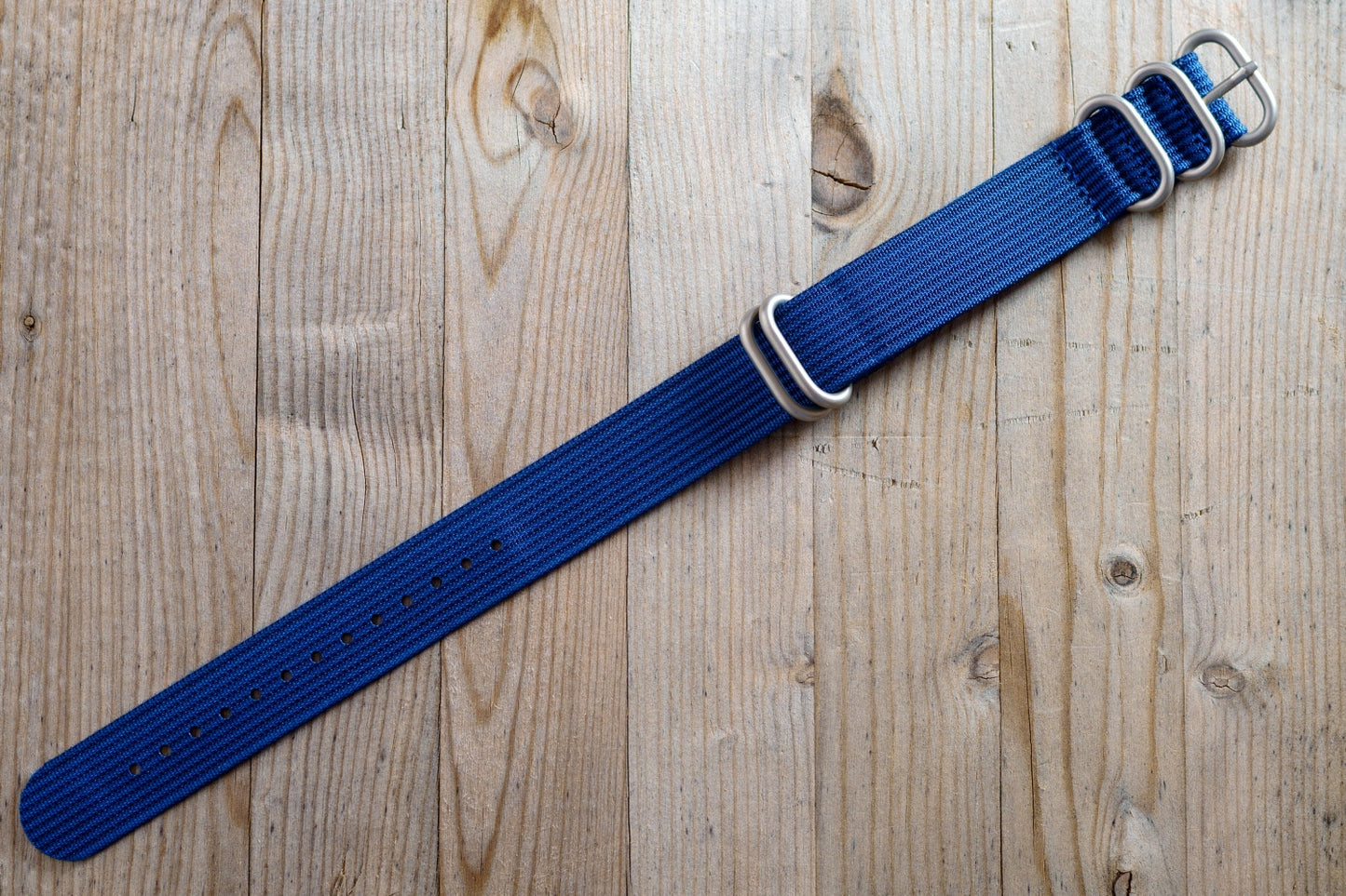 Blue Military style strap
