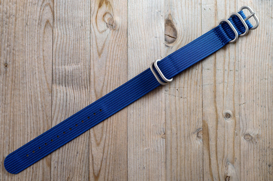 Blue Military style strap
