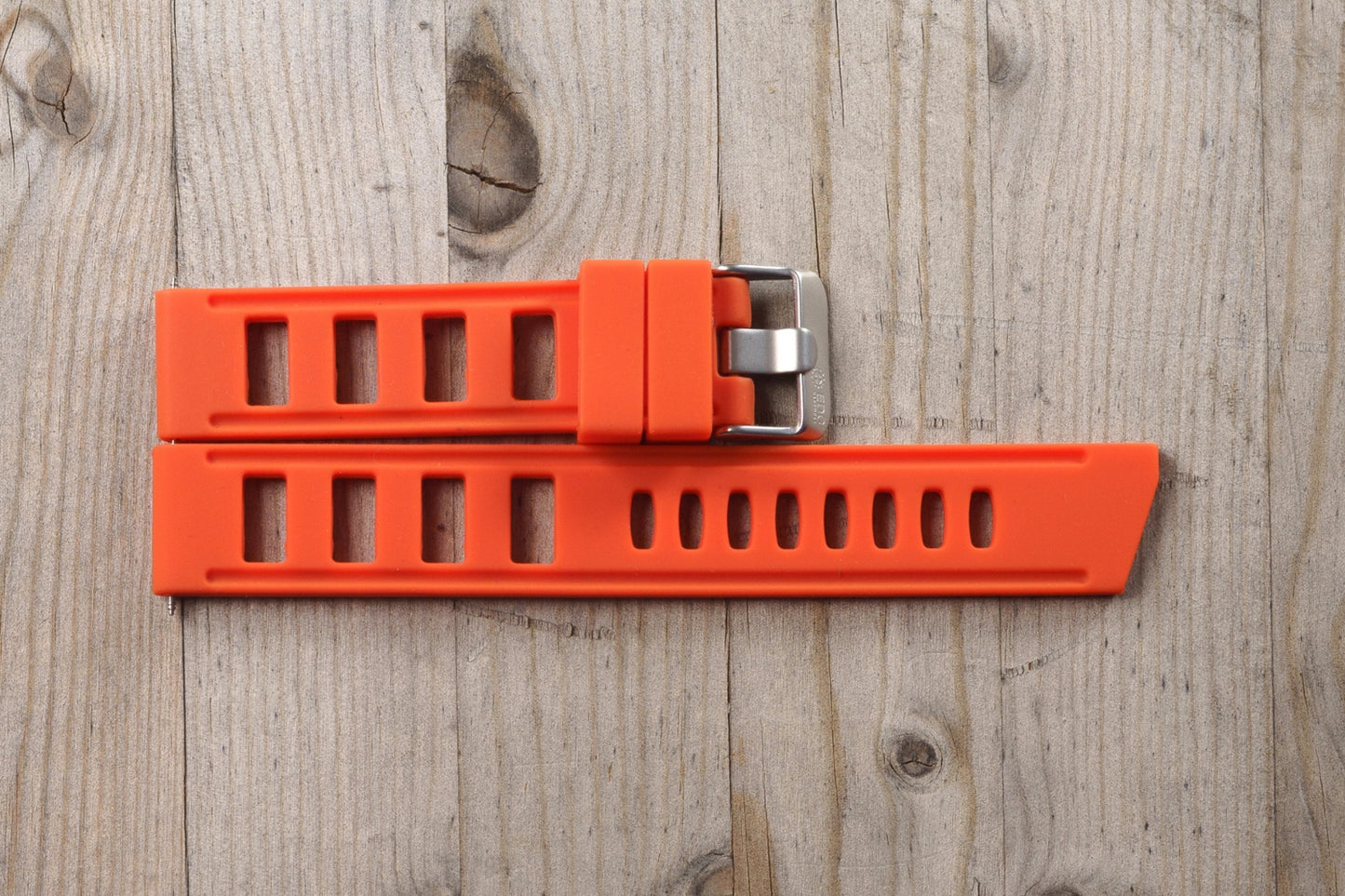 Orange Rubber Strap