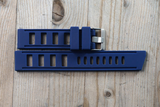 Blue Rubber Strap