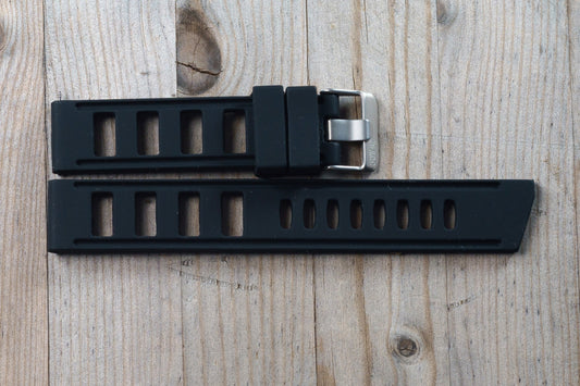 Black Rubber Strap